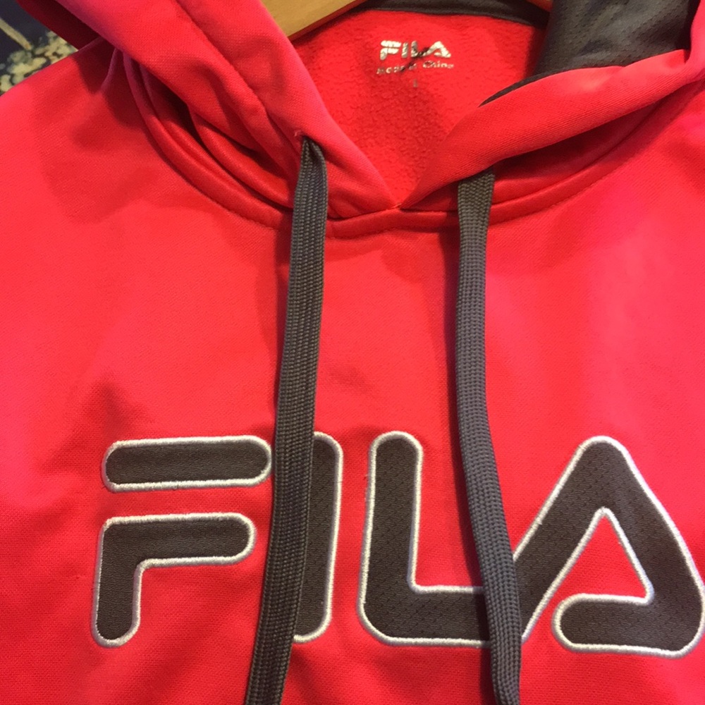Like New FILA Fuschia Sweatshirt/Hoodies. Large